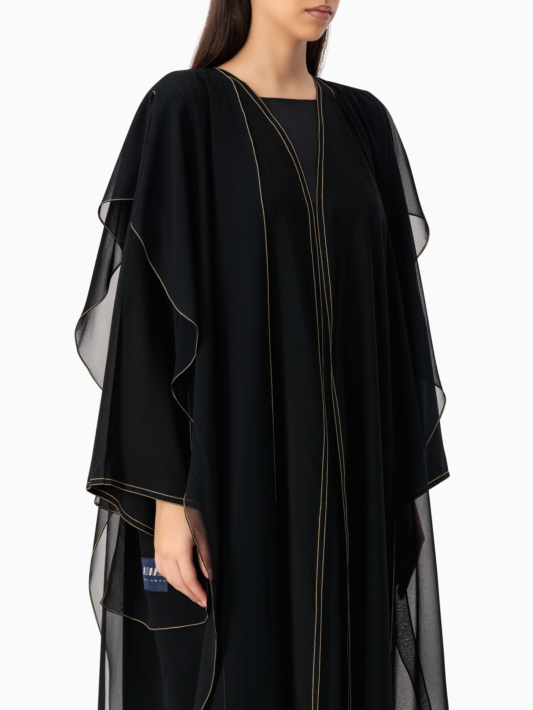 Golden Layers Abaya