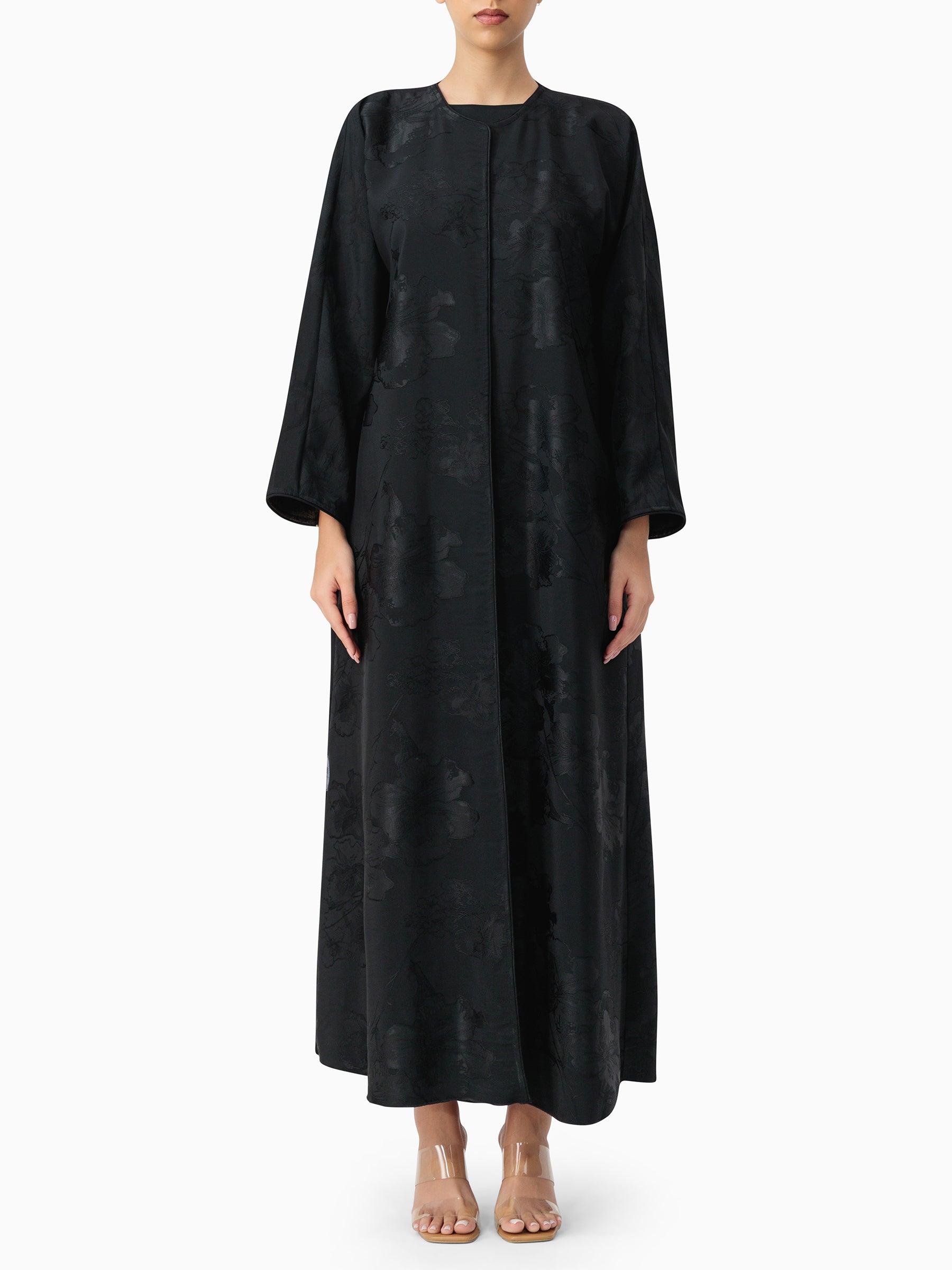 Bloom - Black & Brown Reversible Abaya