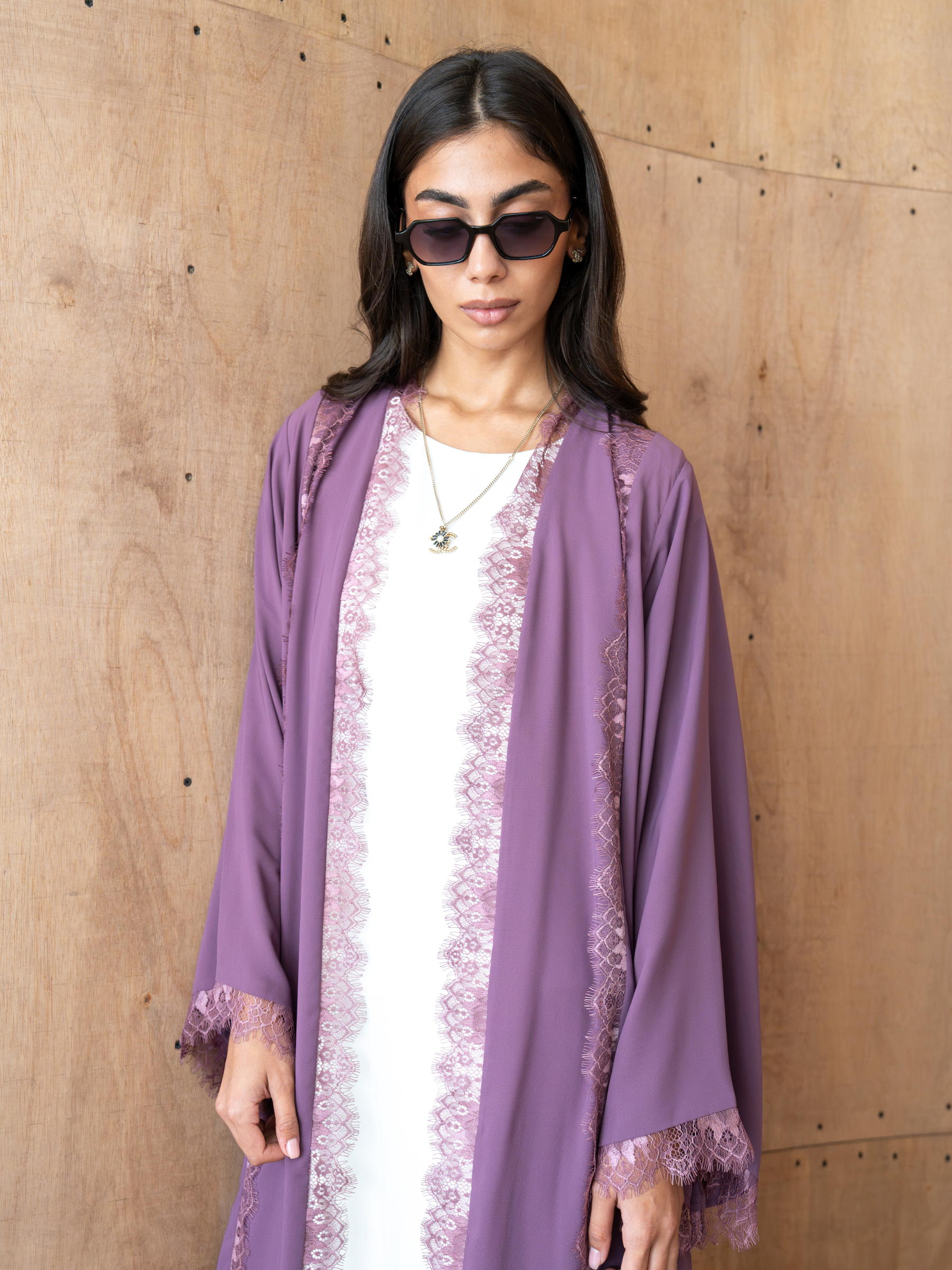 Violette-Purple Abaya