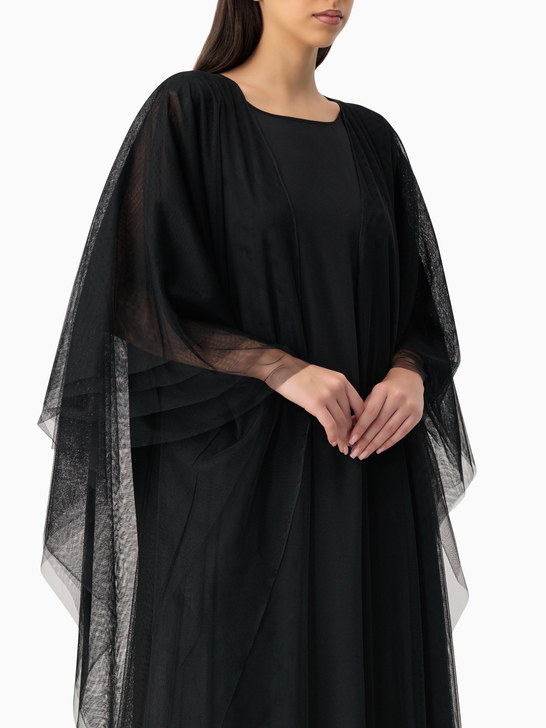 Fancy Tulle - Wedding Abaya