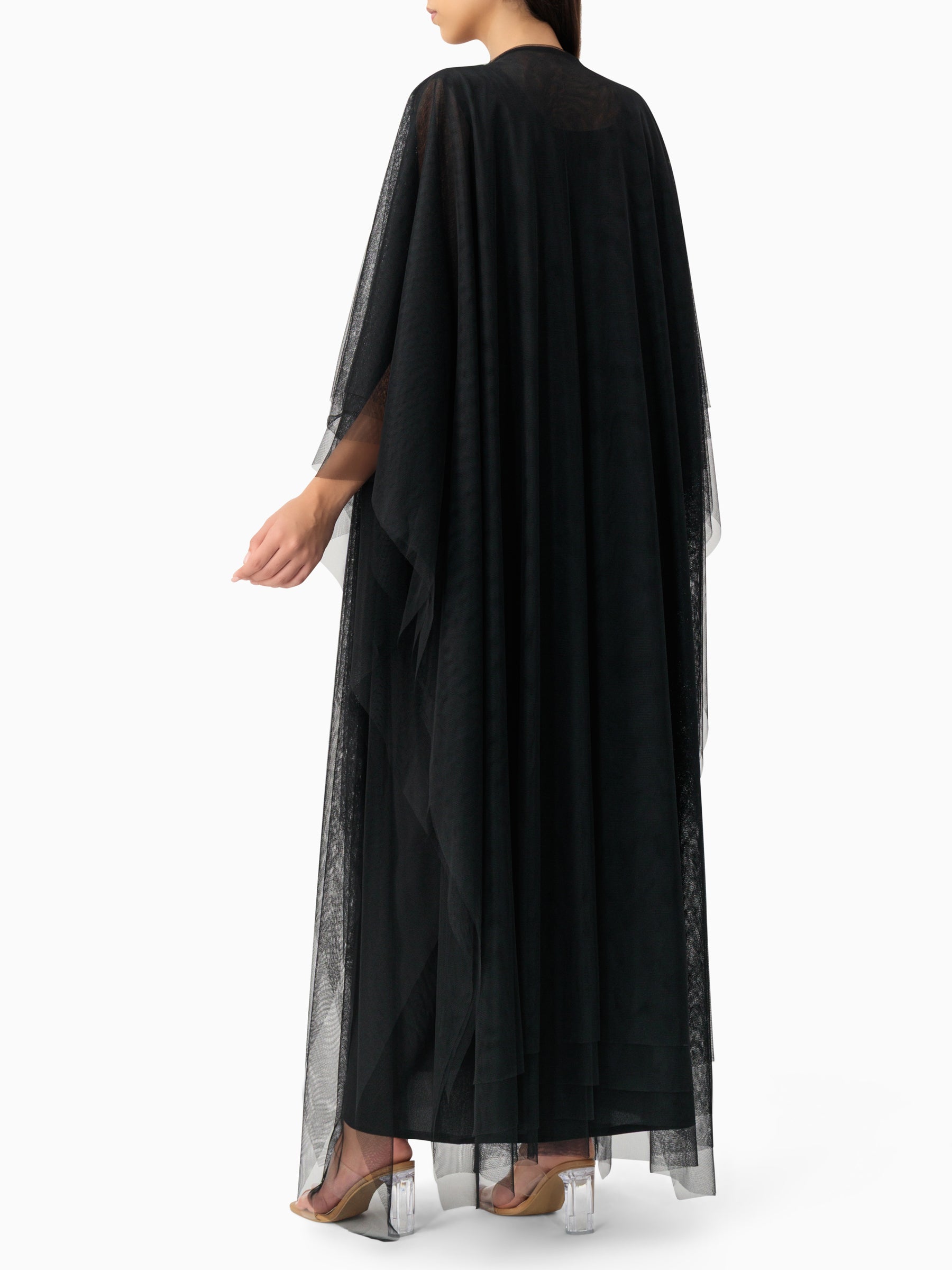 Fancy Tulle - Wedding Abaya