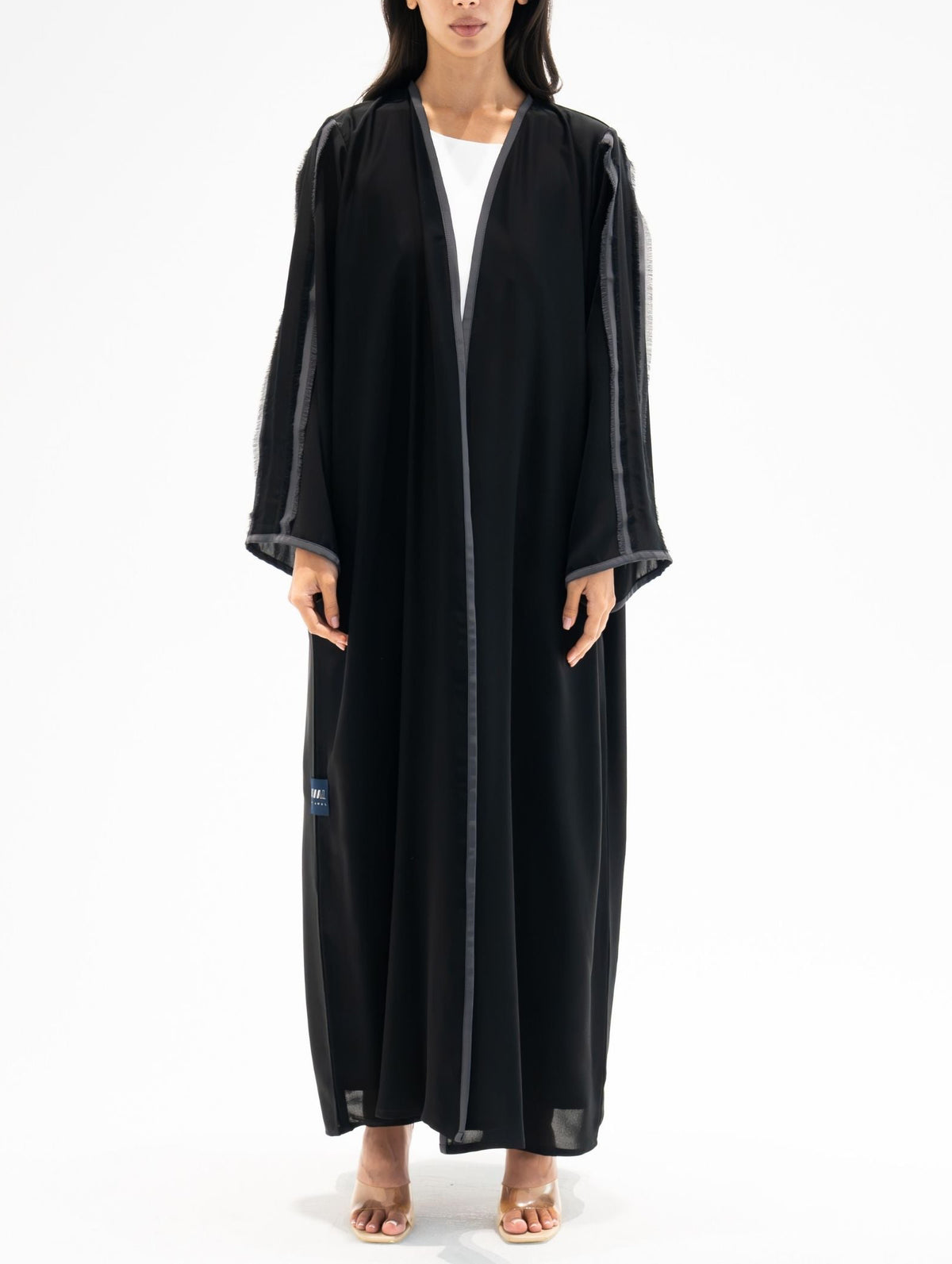 Solenne - Black Abaya