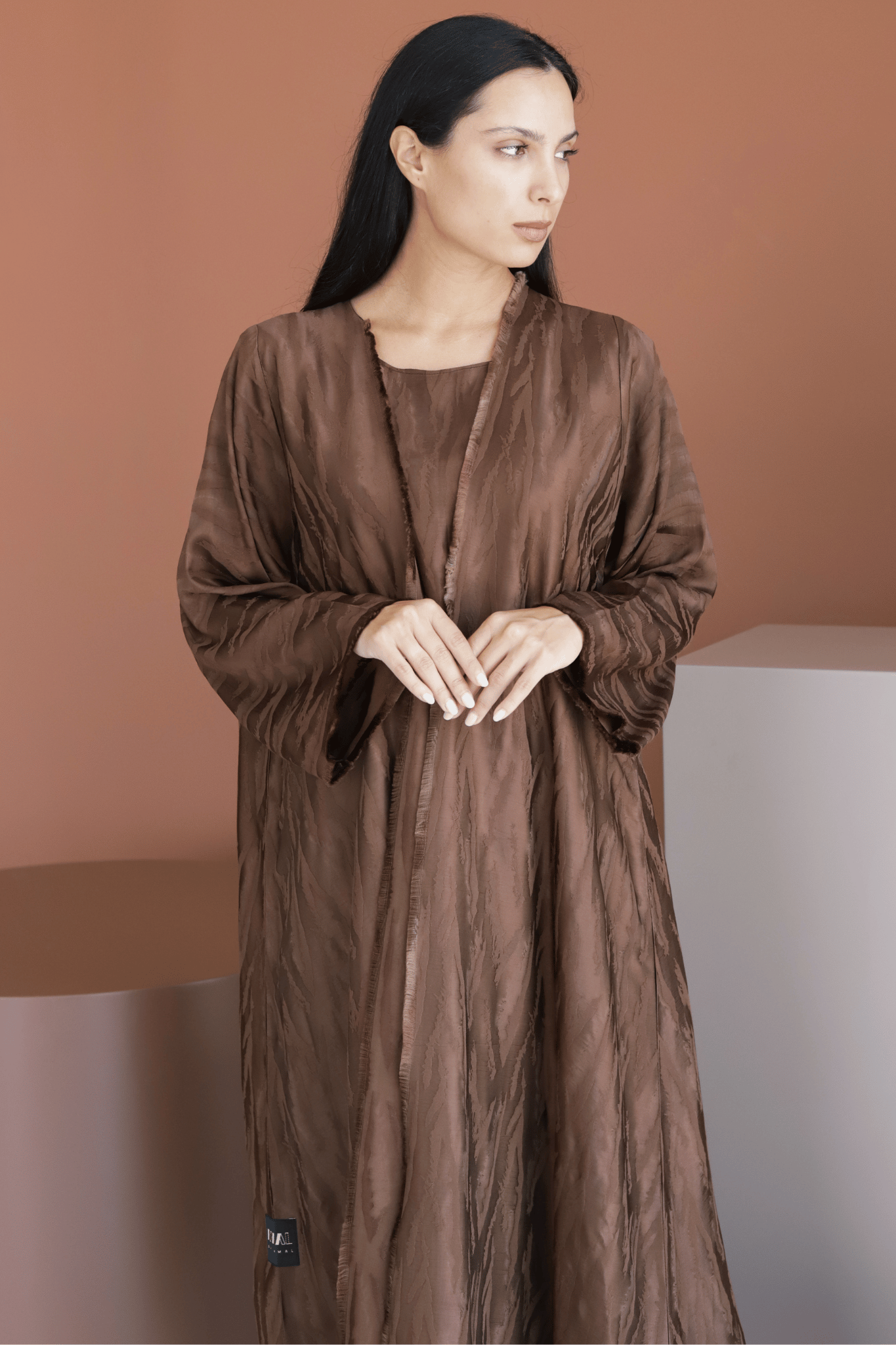 Emma - Brown Abaya