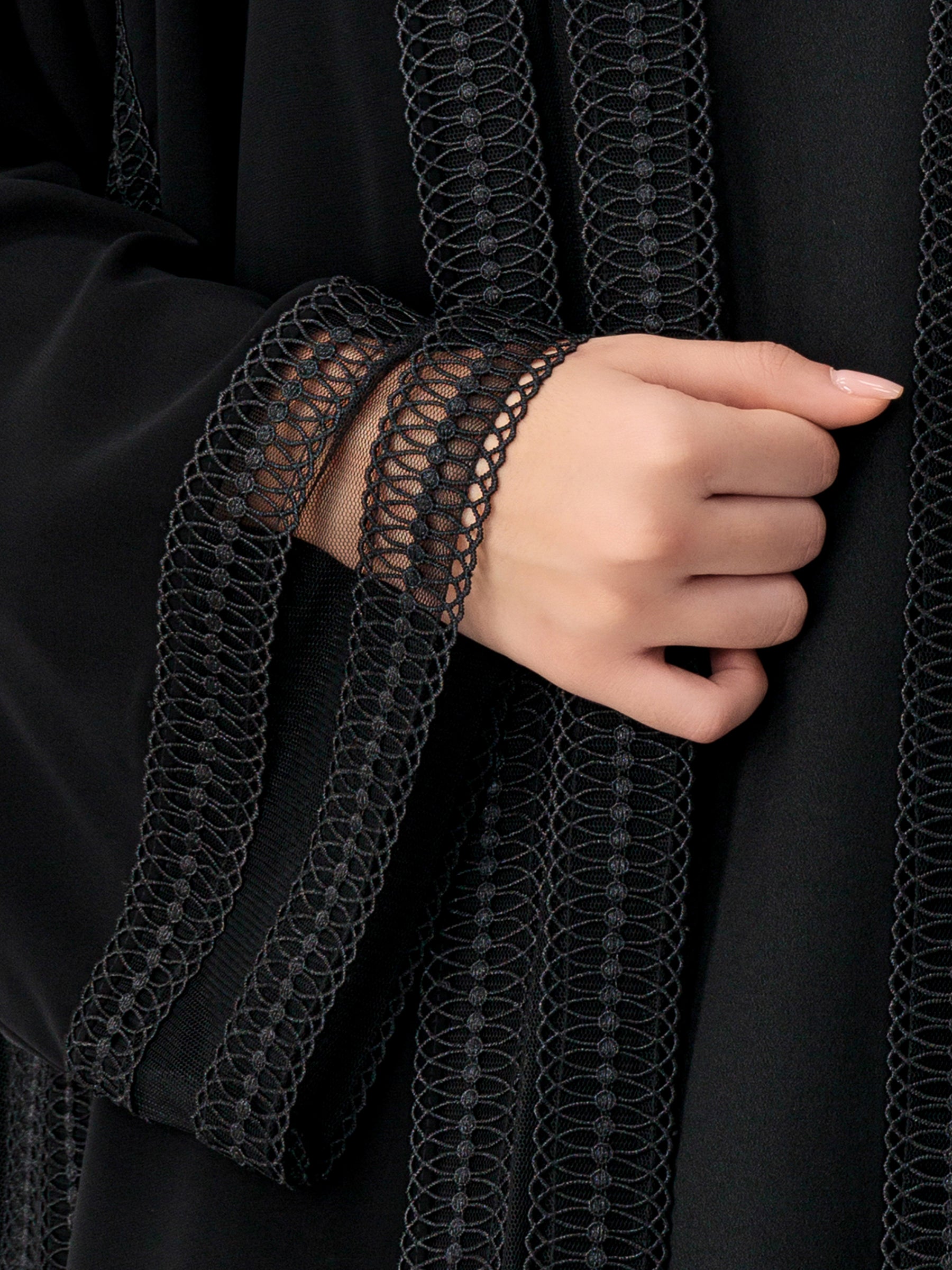 Mahsa - Black Abaya
