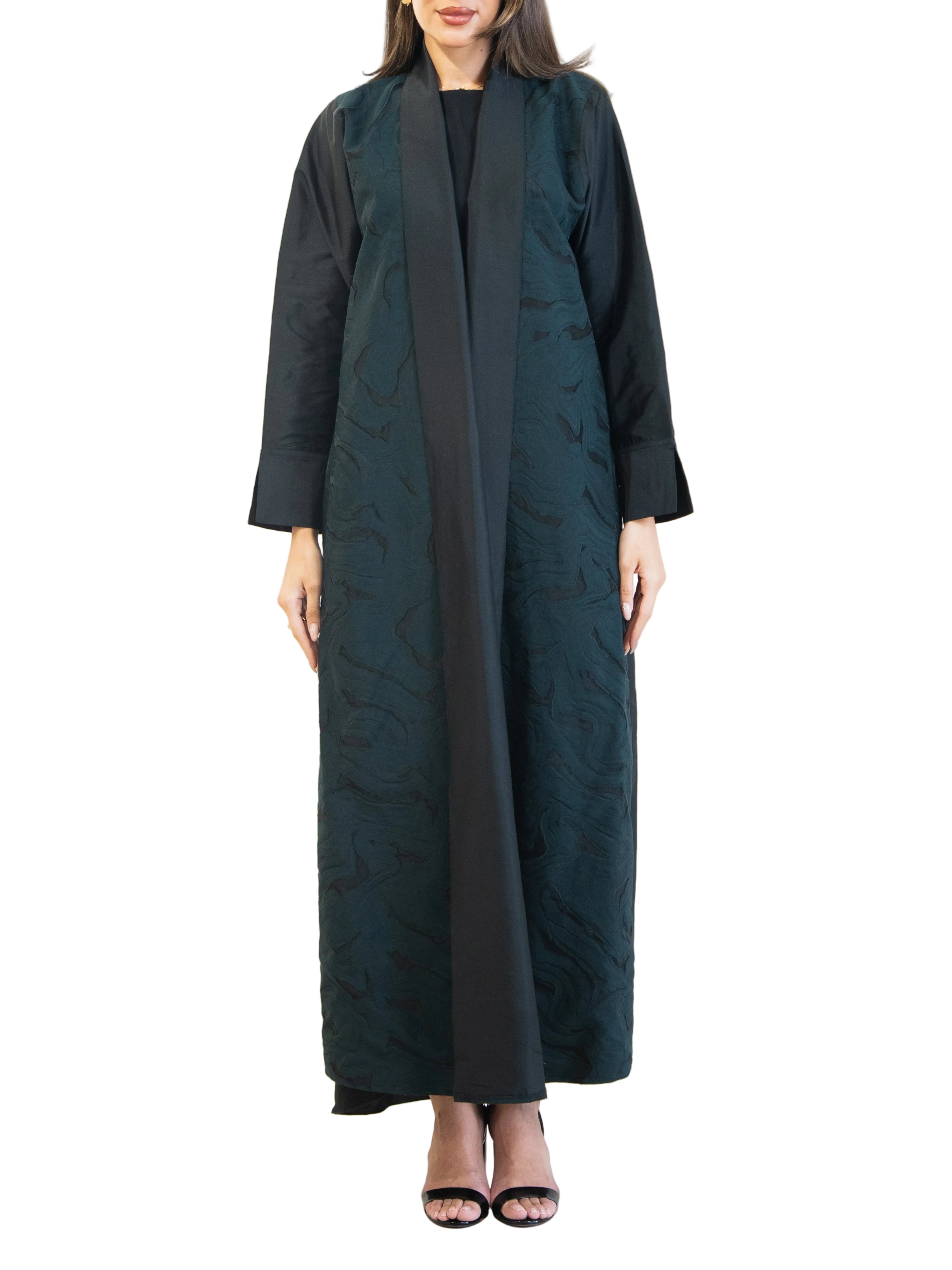 Hamda - Green Abaya