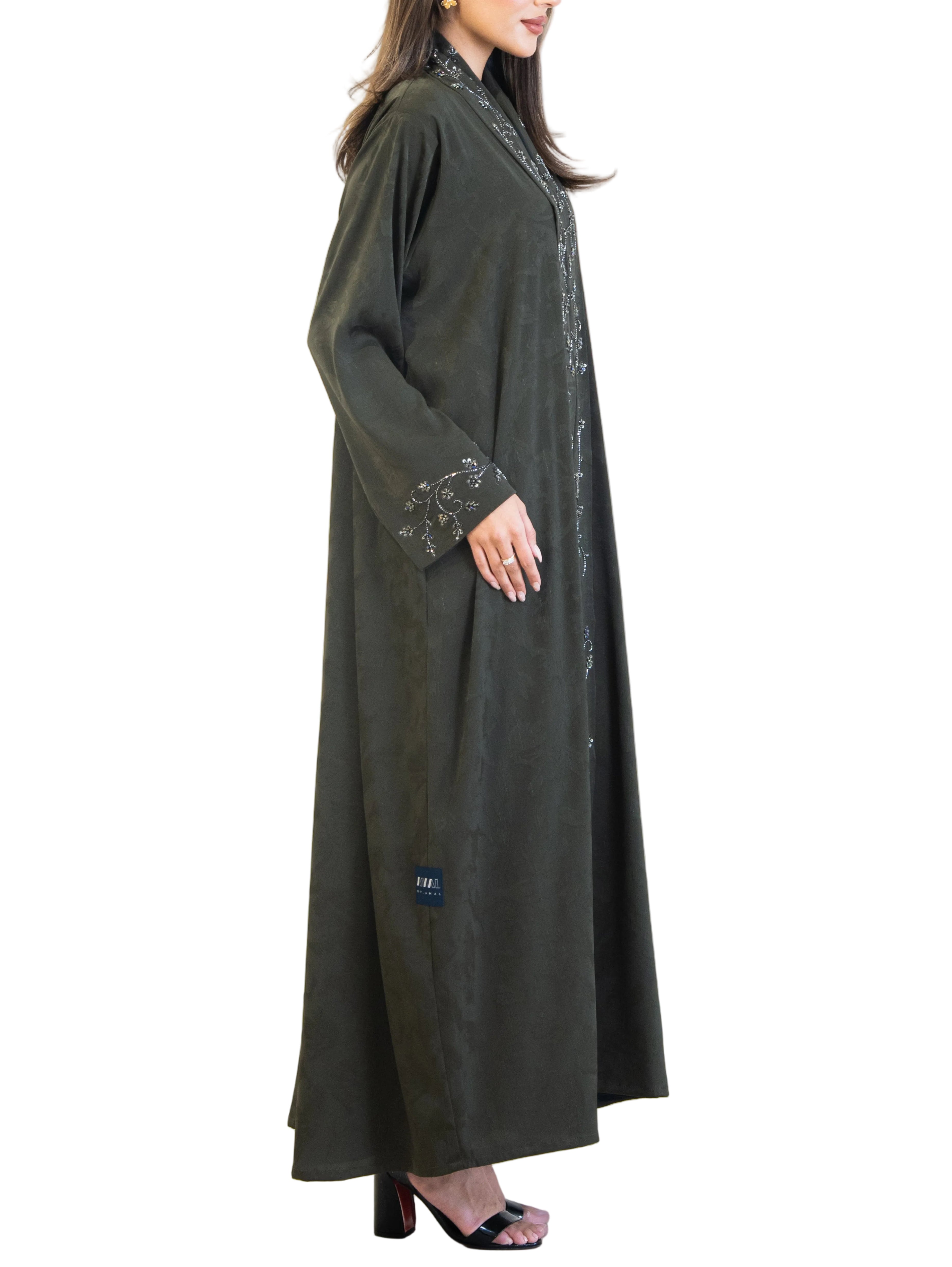 Petaline - Olive Abaya