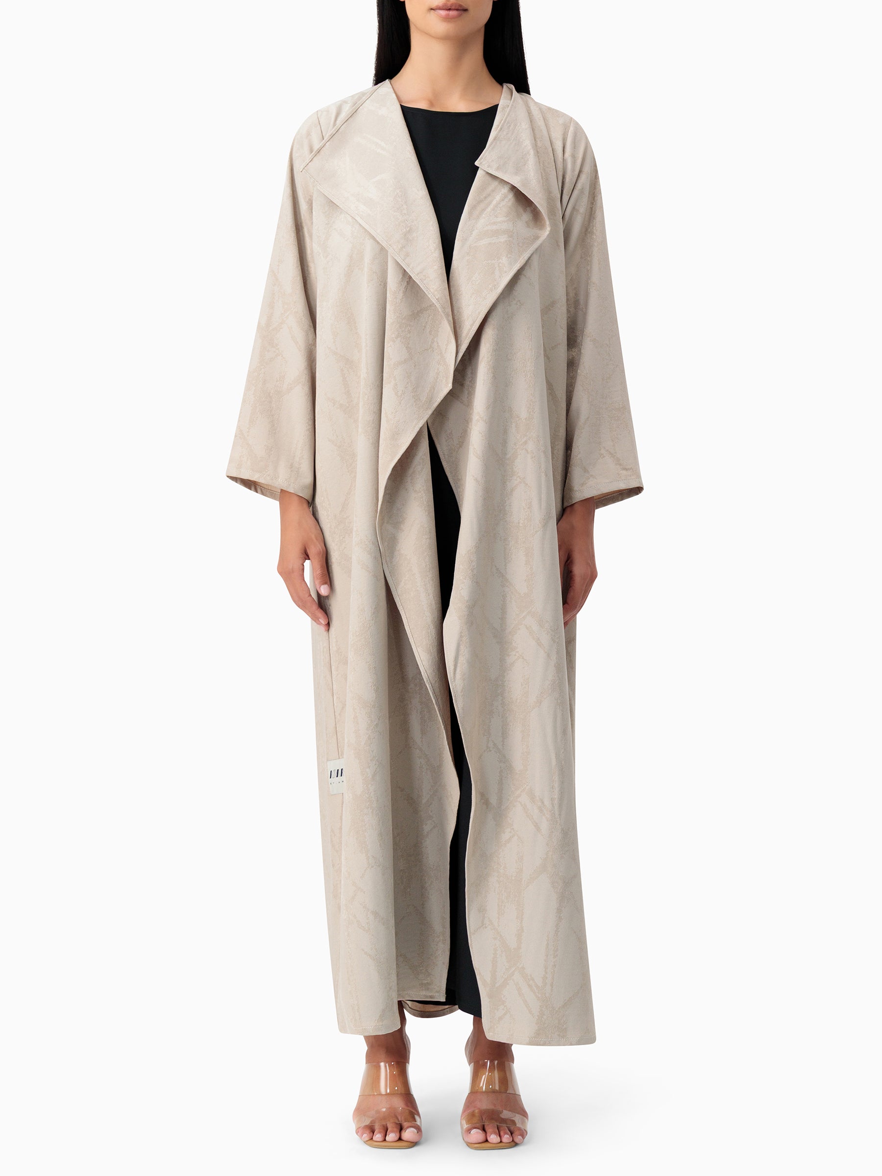 Elara - Beige Abaya