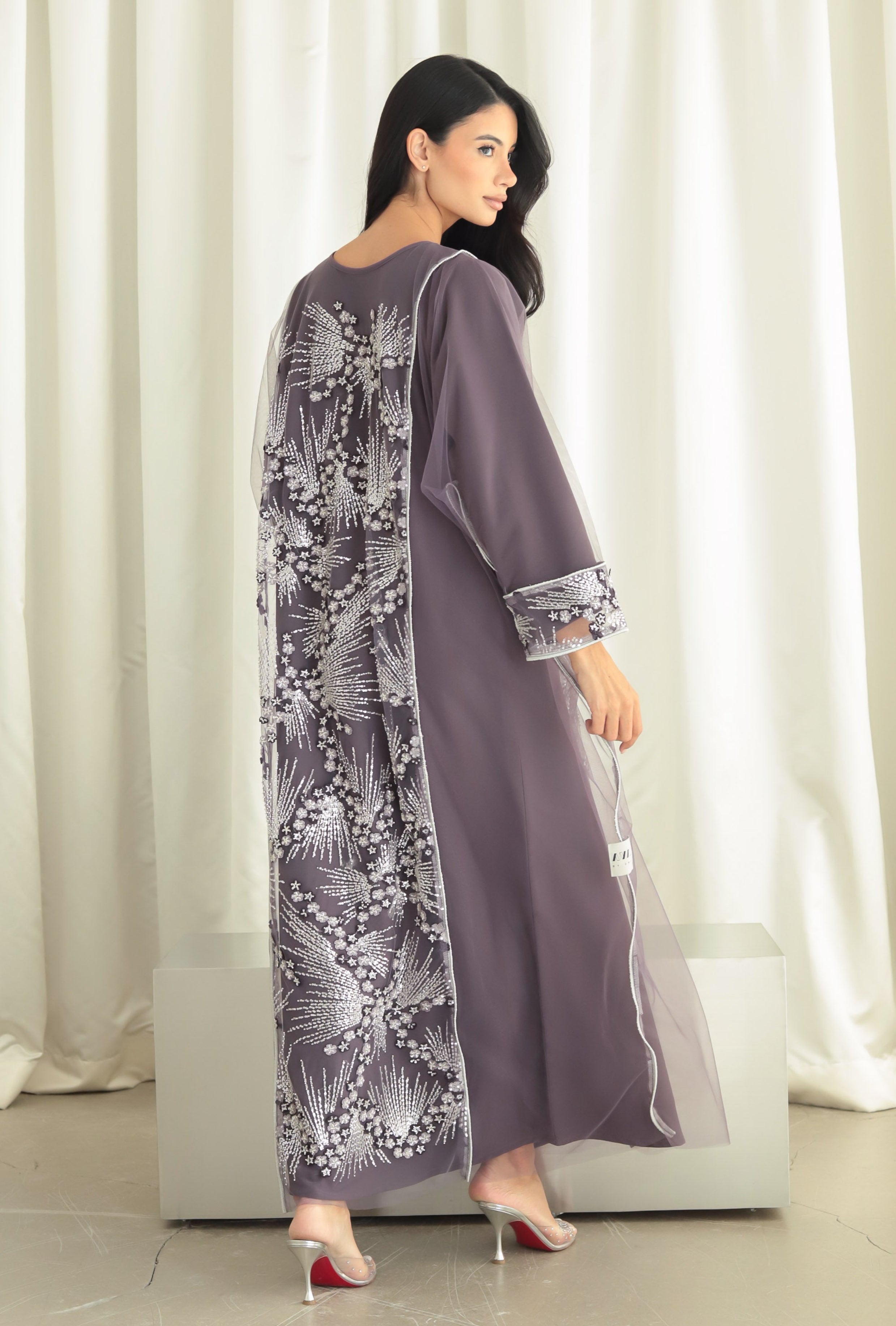 Ithra- Purple Dress