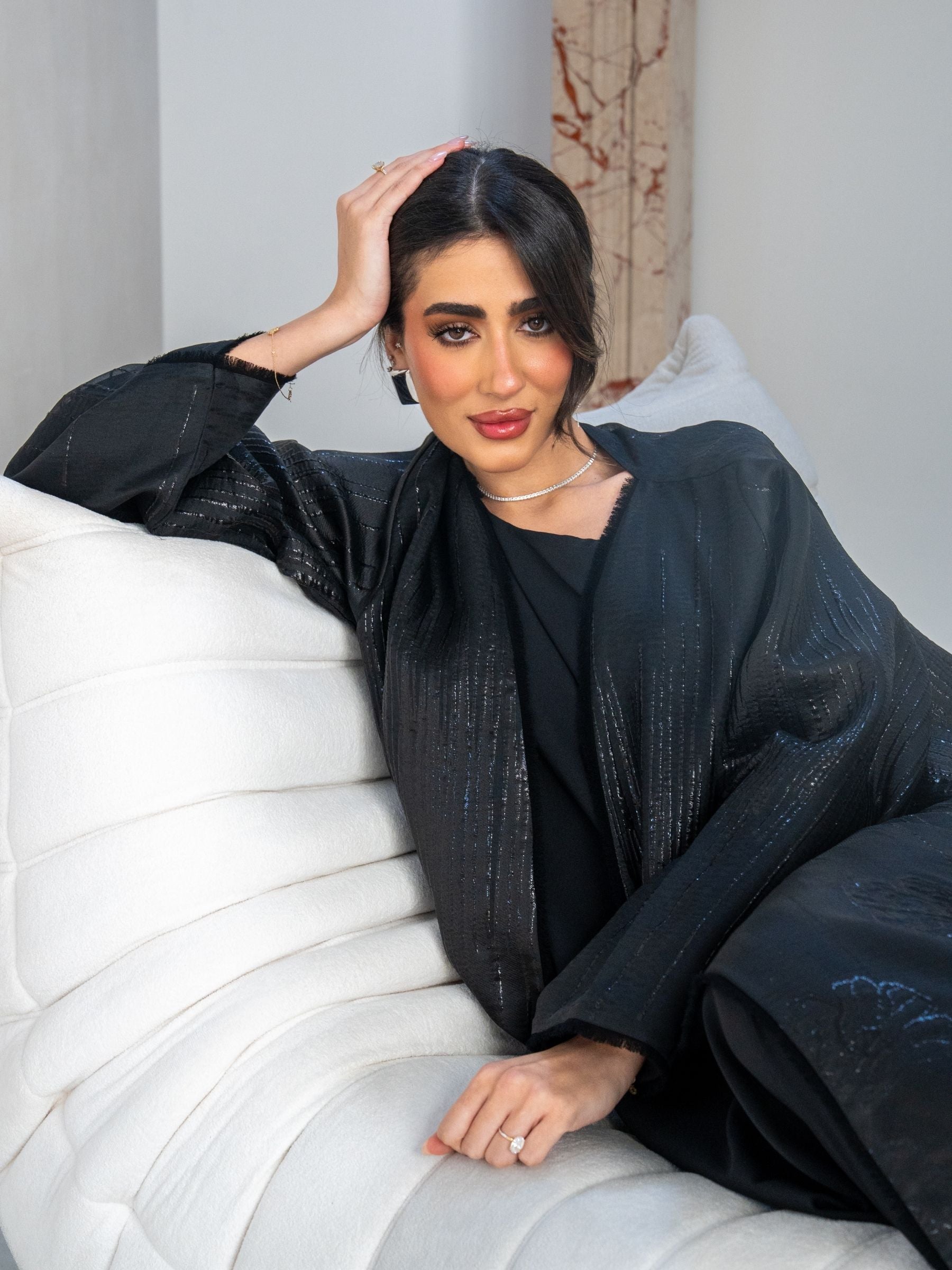 Evania (Black Abaya )
