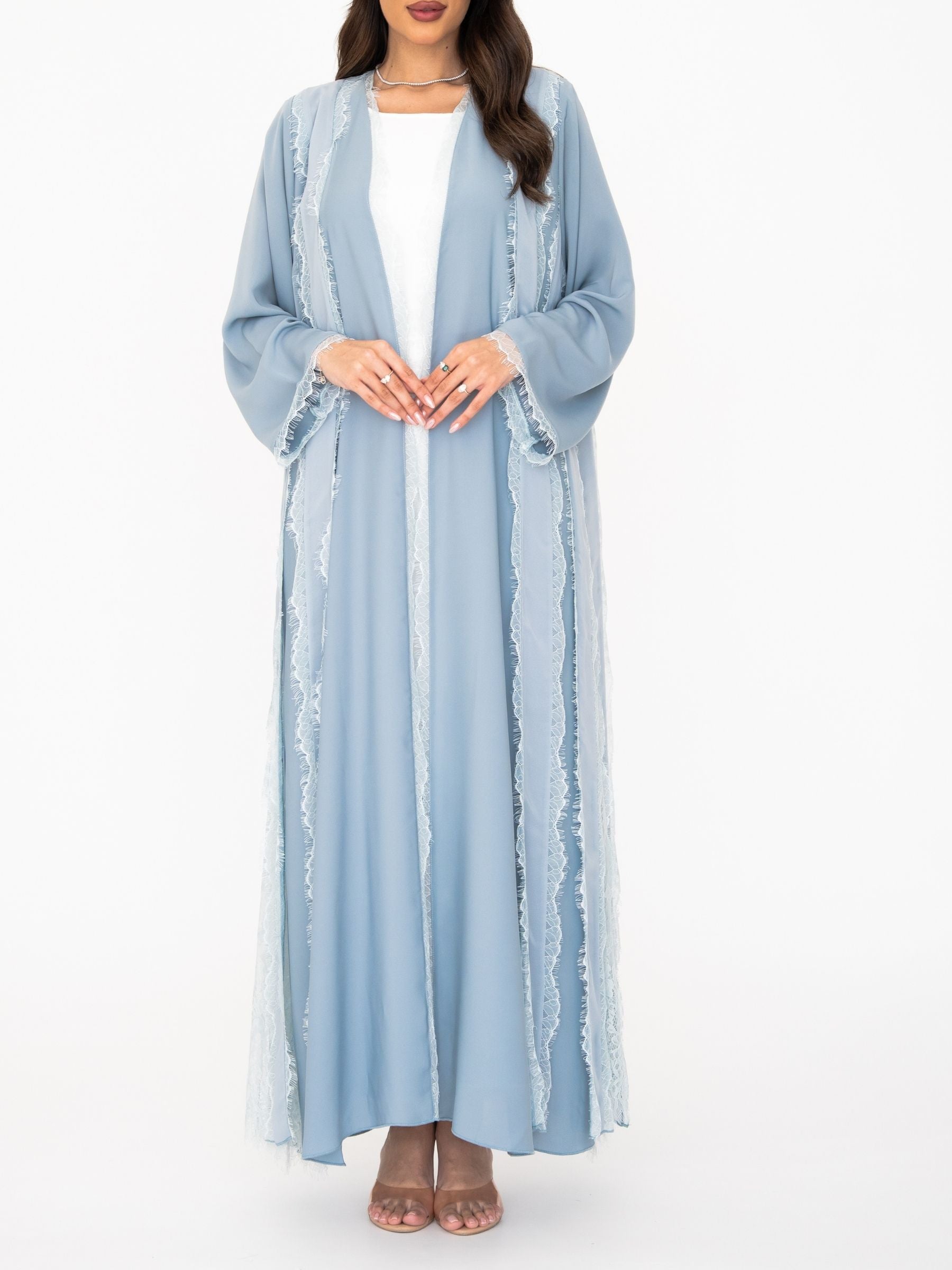 Aveline (Sky Blue Abaya )