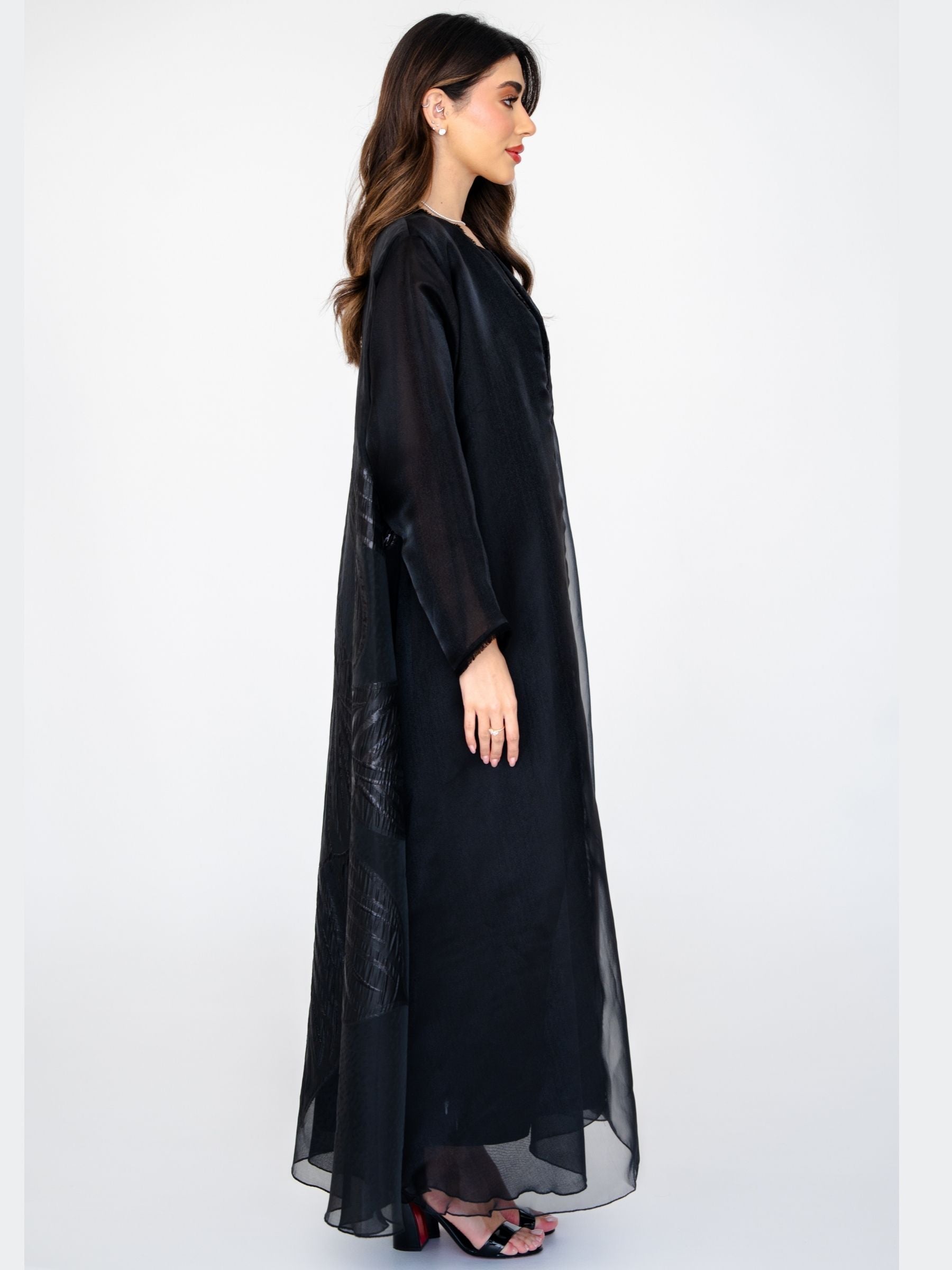 Florea (Black Abaya )