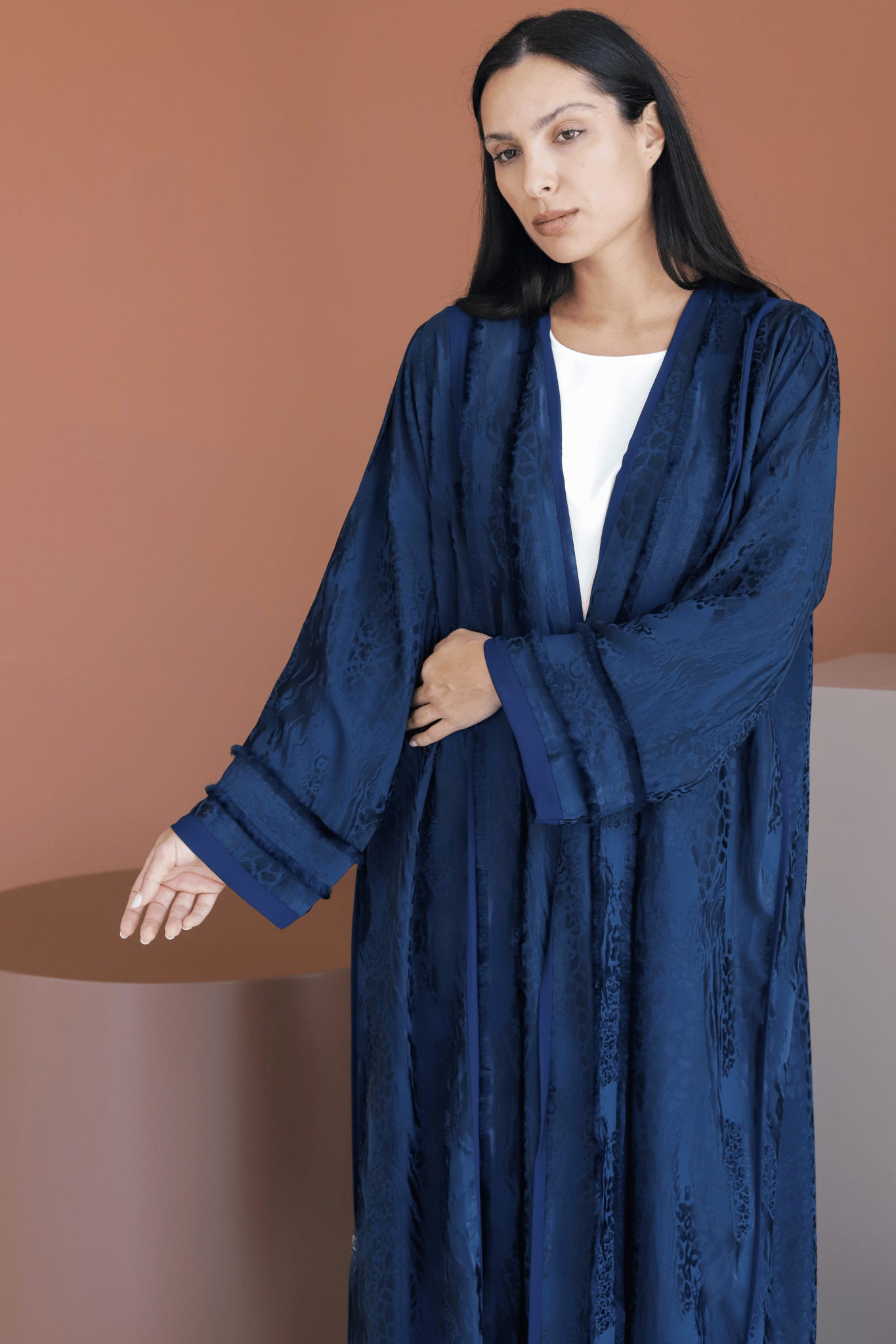 Ella - Navy blue Abaya