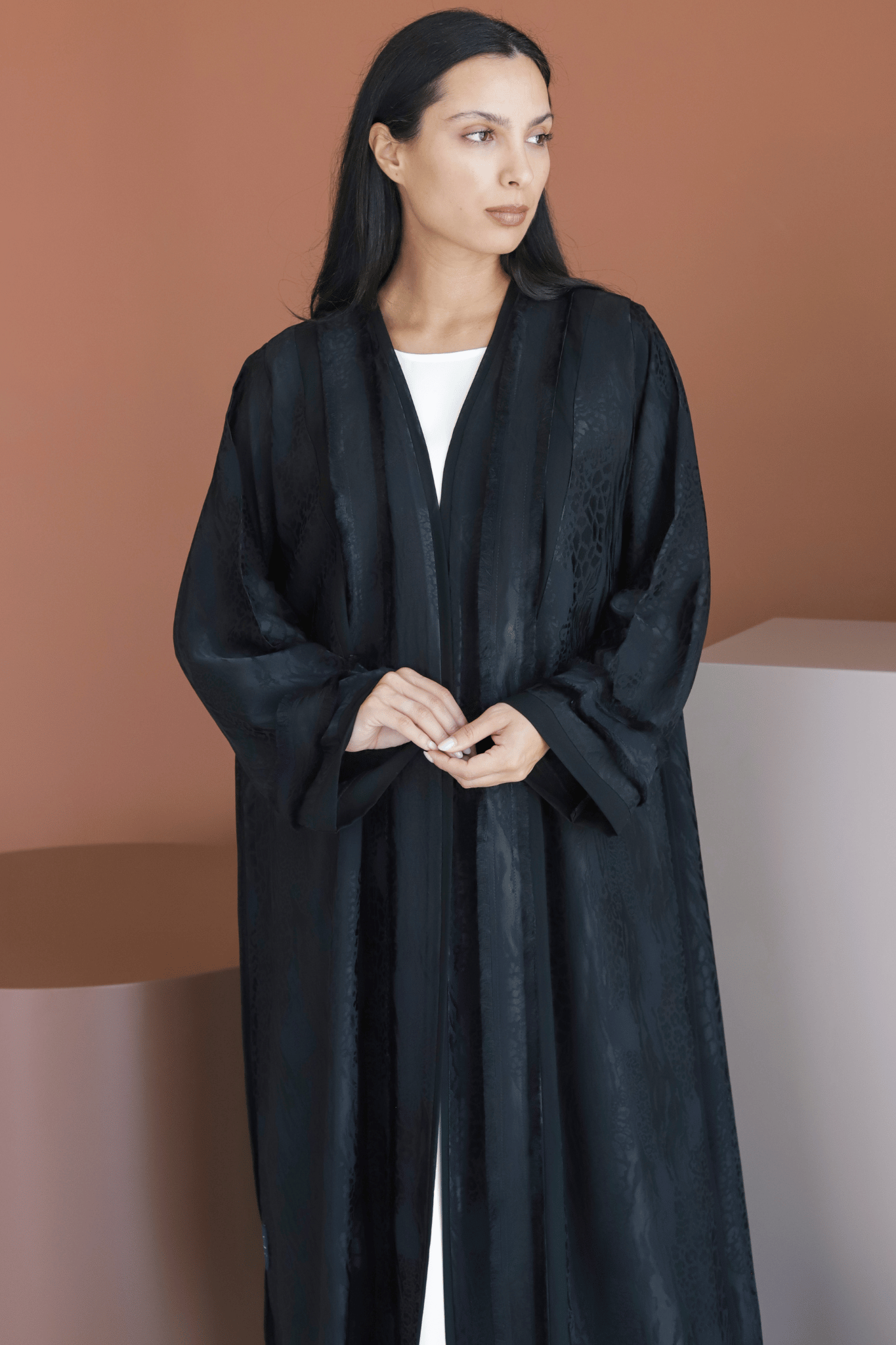 Ella -  Black Abaya