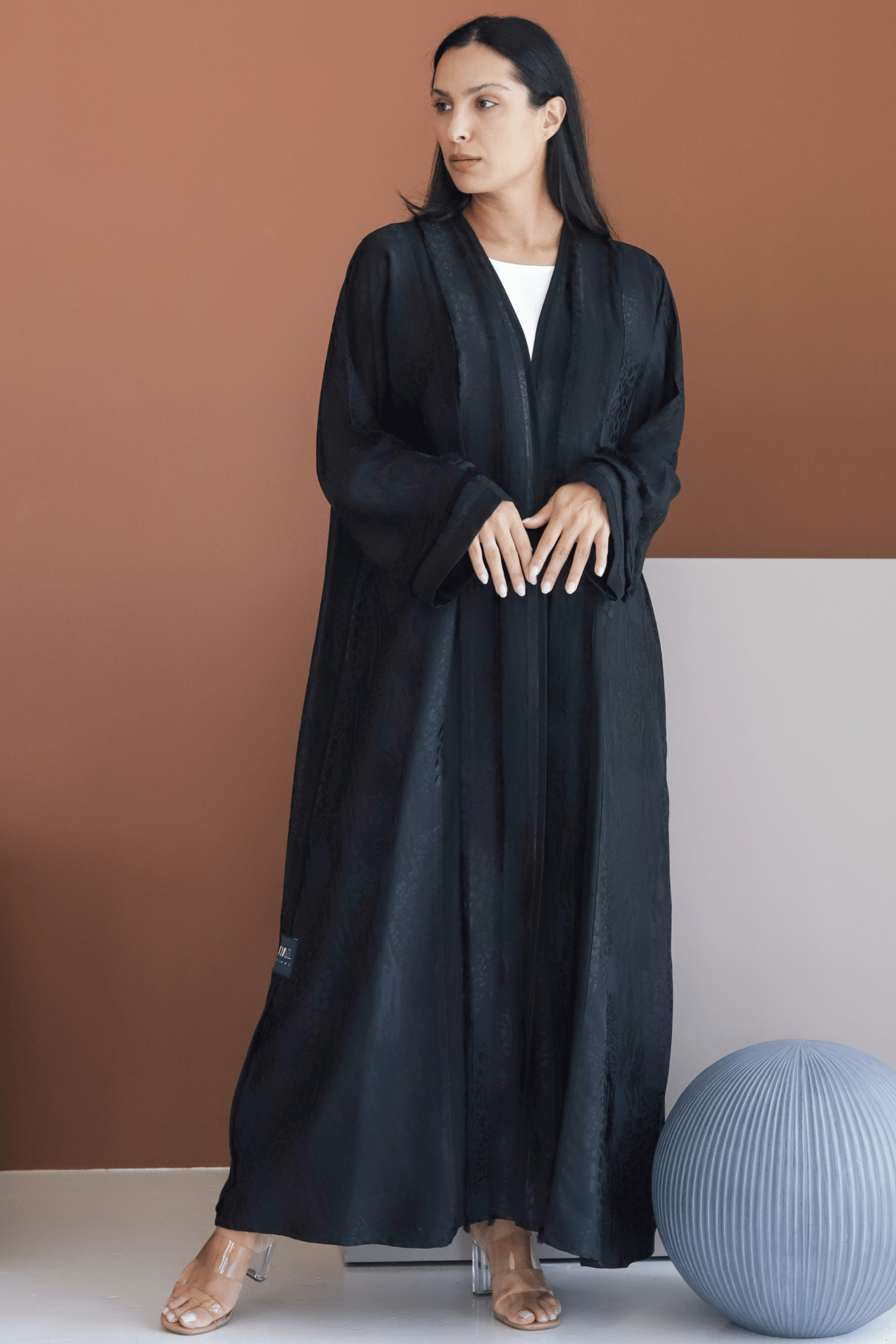 Ella -  Black Abaya