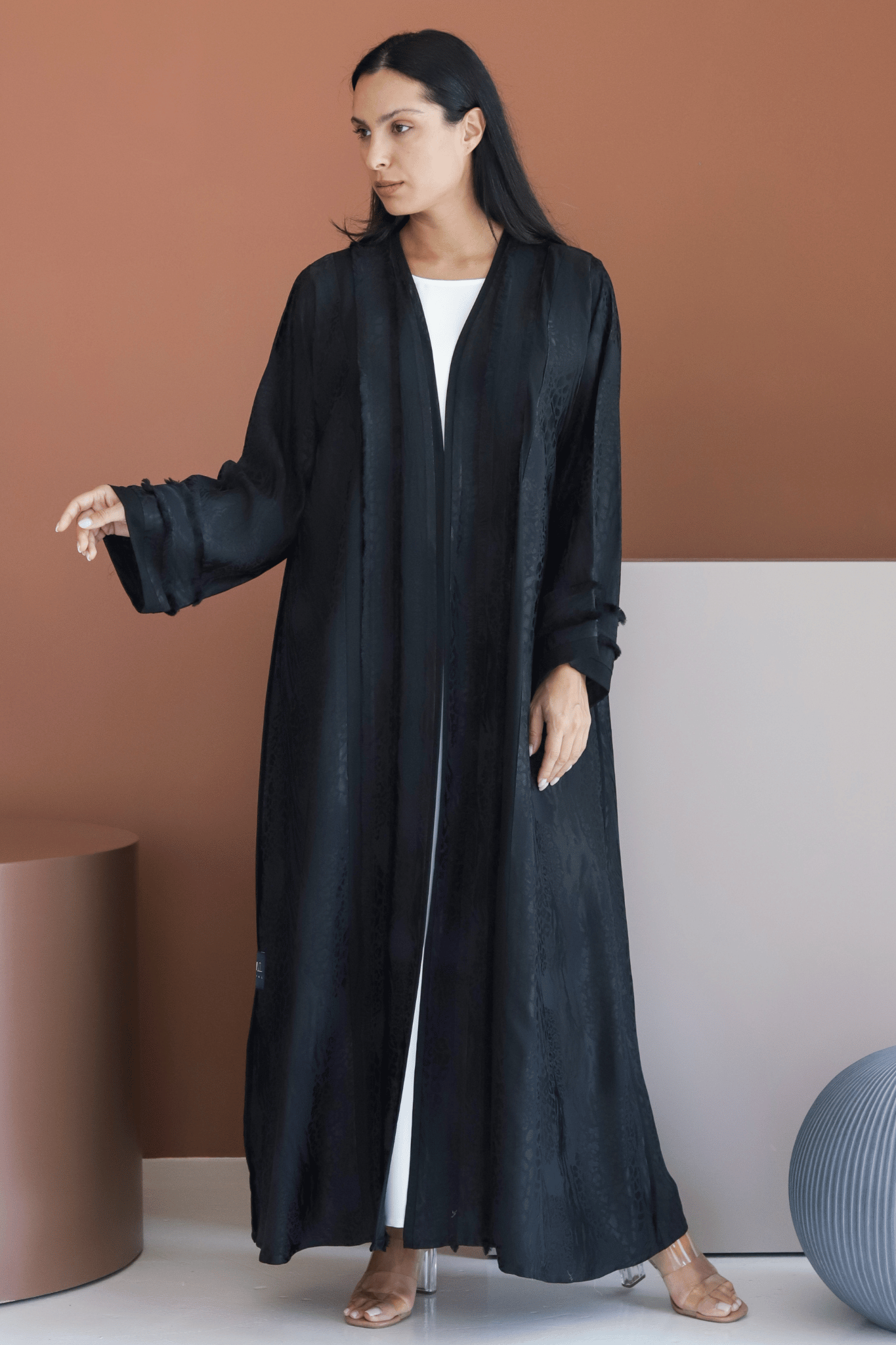 Ella -  Black Abaya