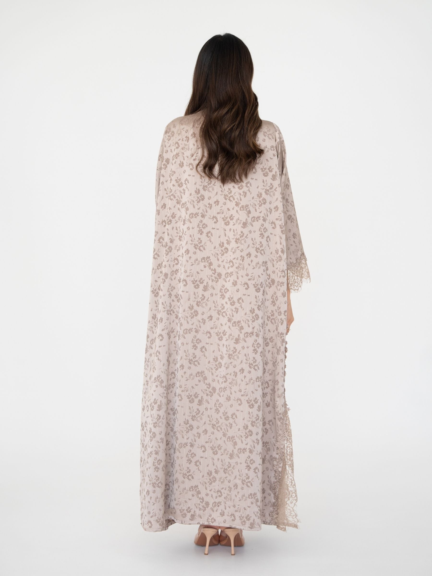 Roselle (Nude Abaya )