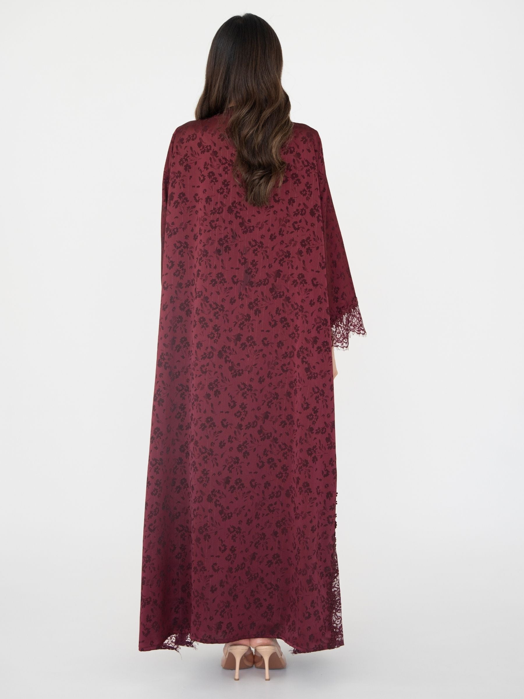Roselle (Maroon Abaya )