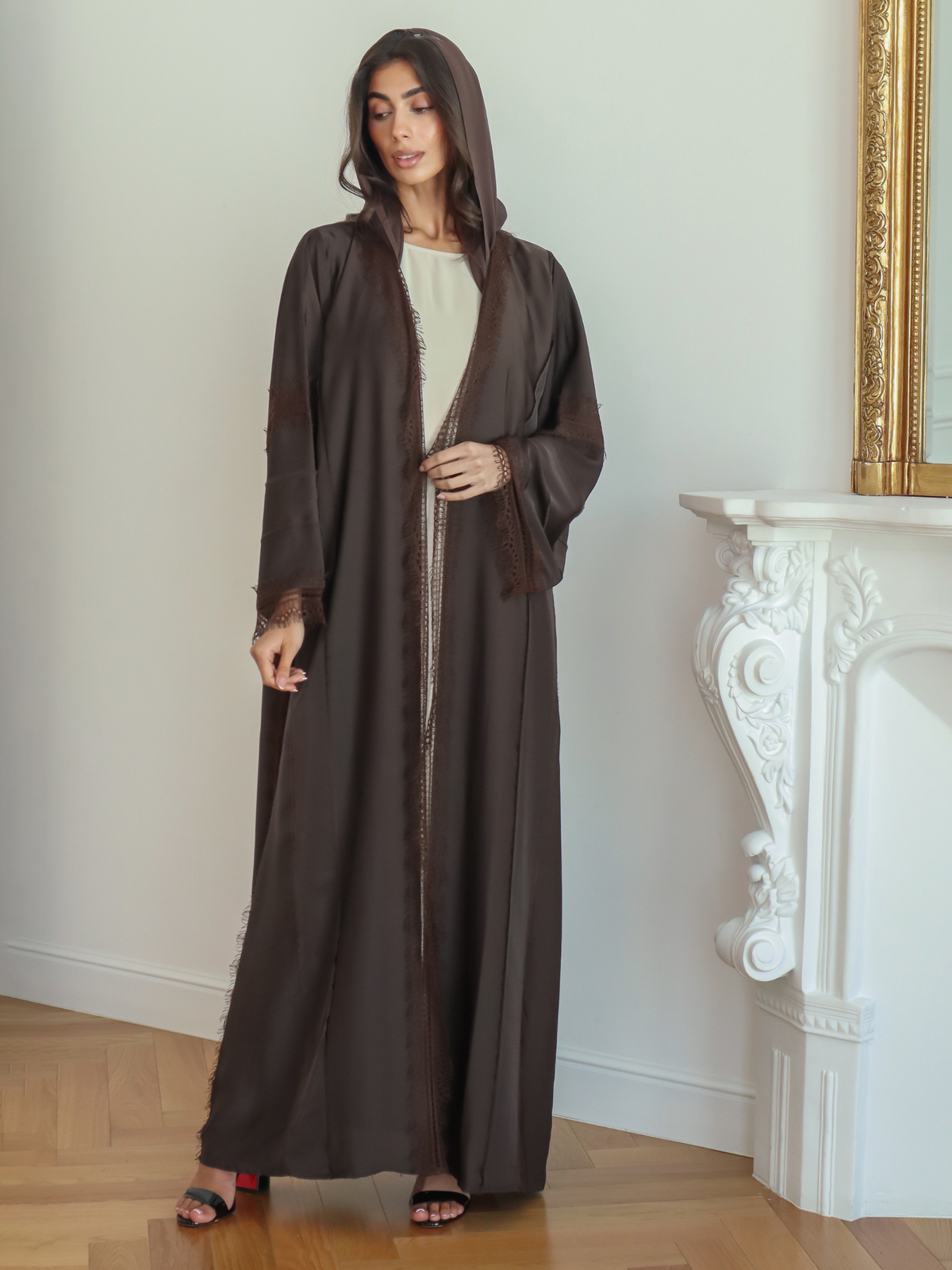 Carmela - Brown Abaya