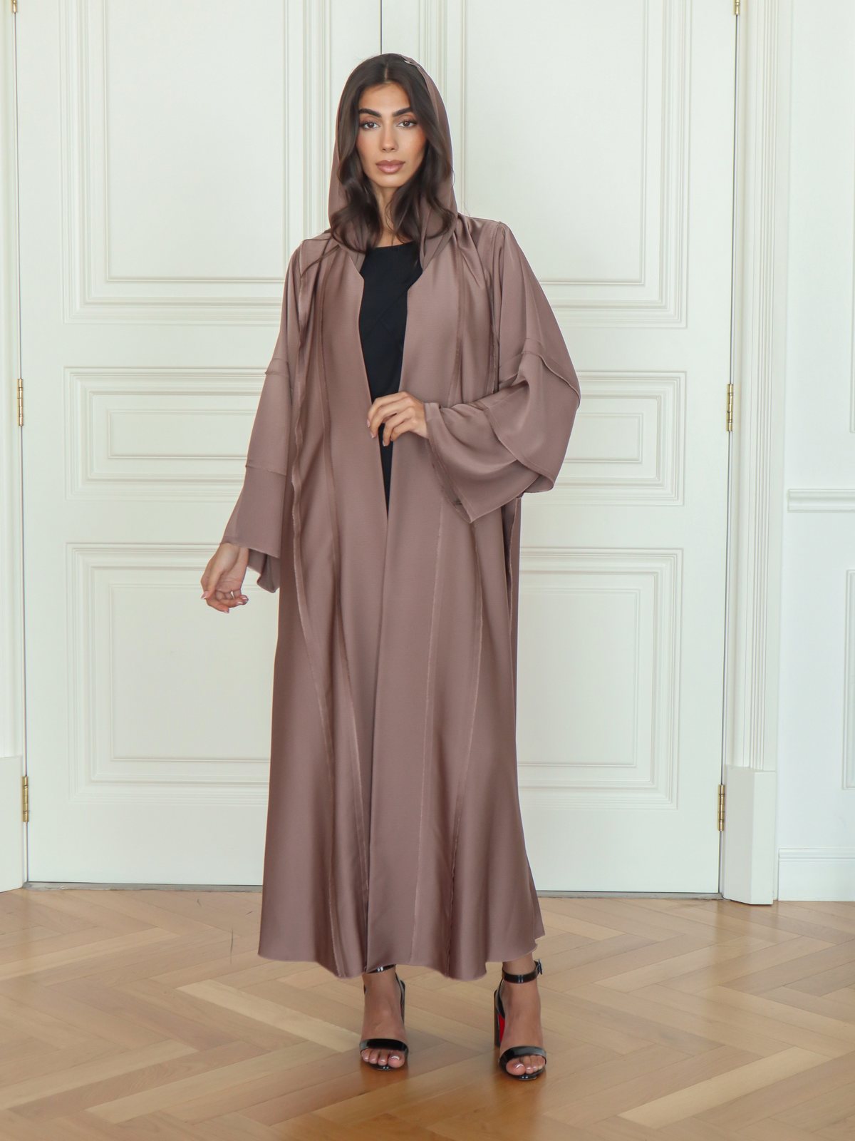 Soie - Brown Abaya