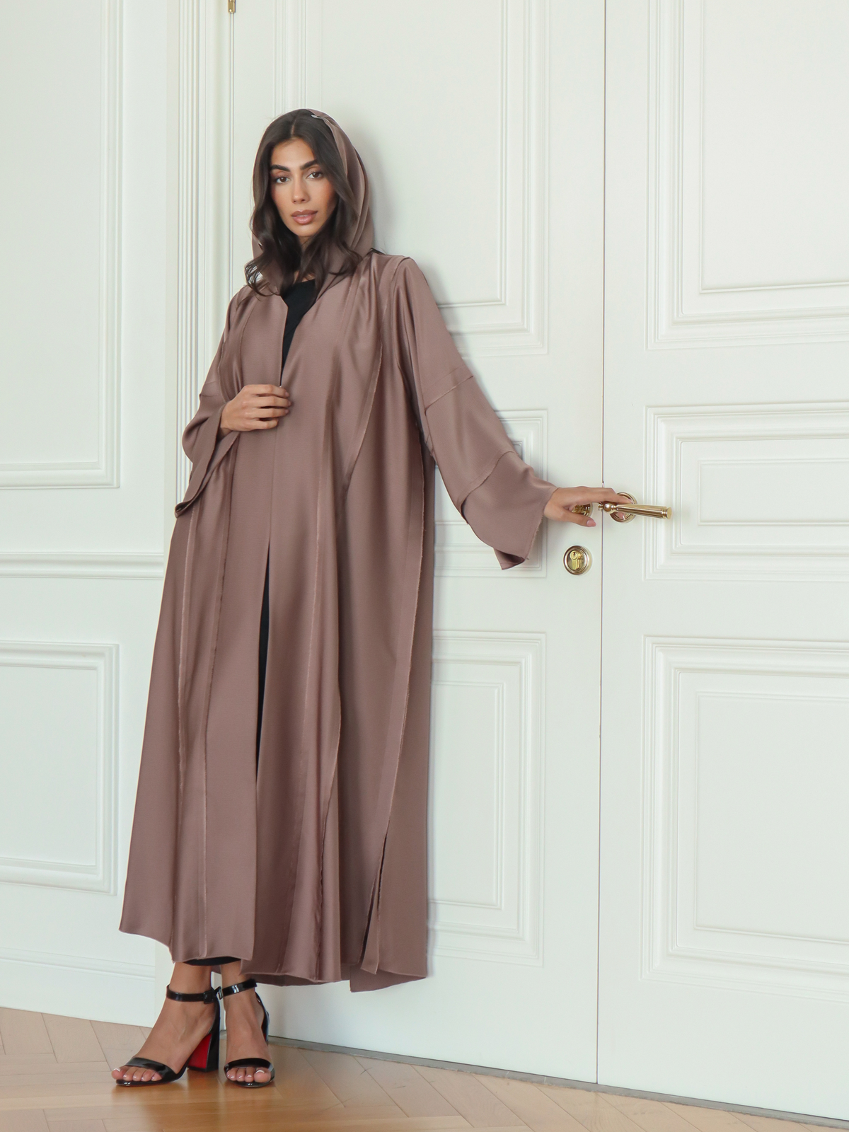 Soie - Brown Abaya