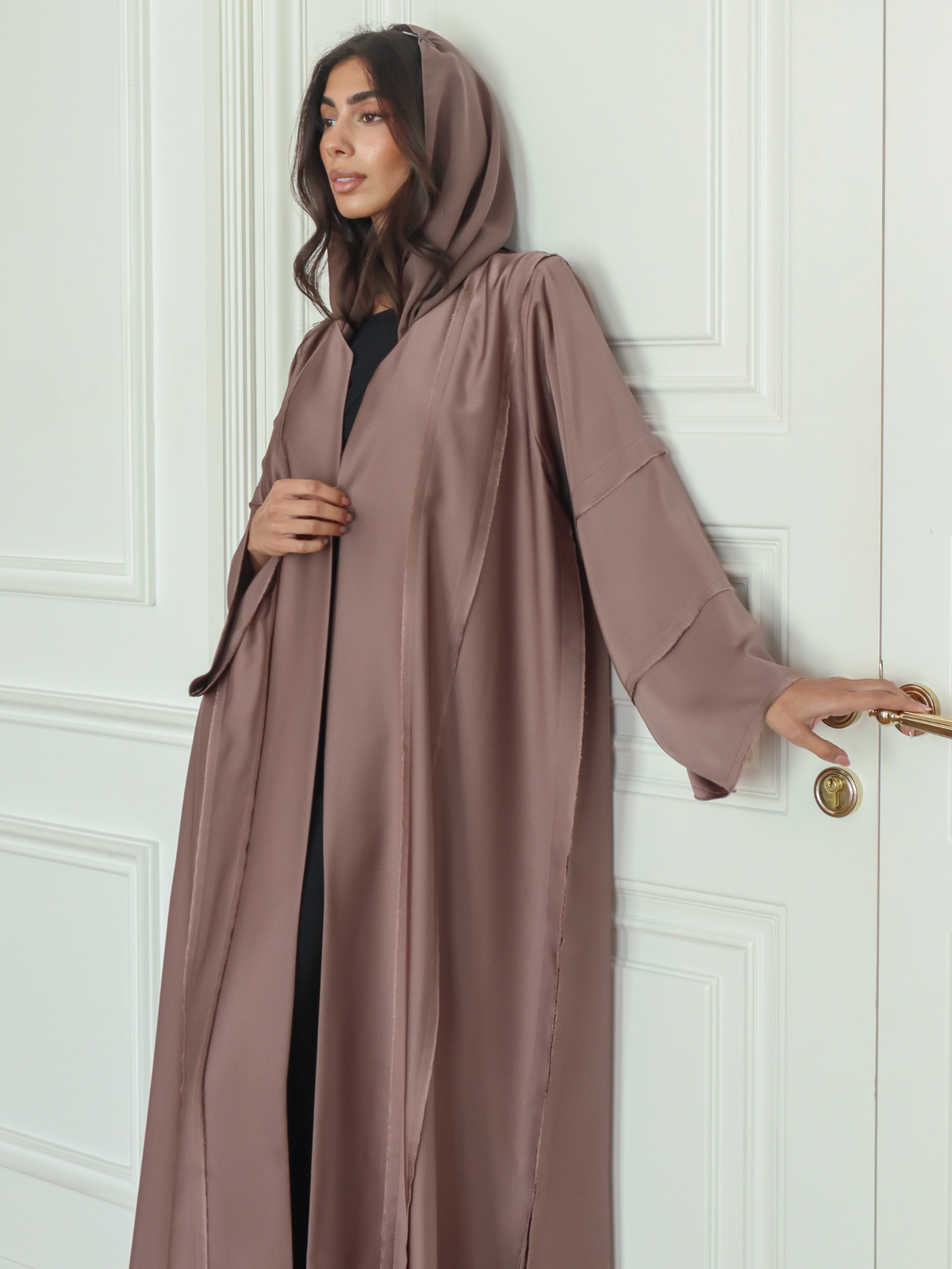 Soie - Brown Abaya