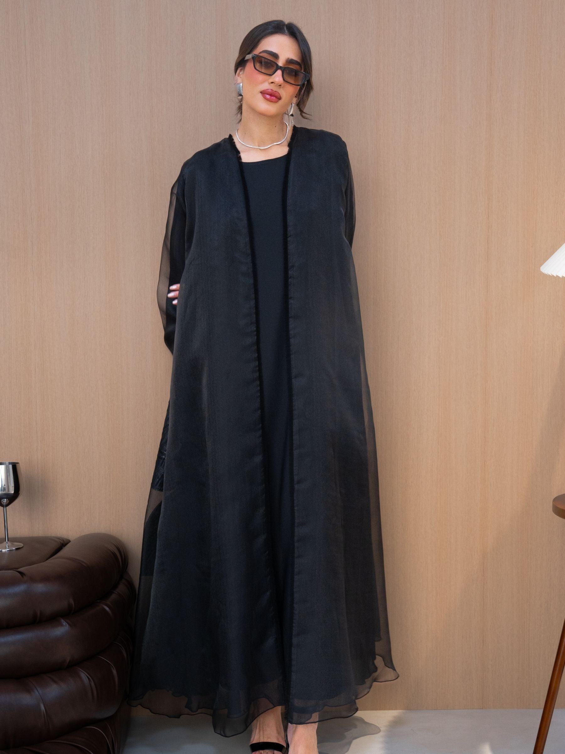 Florea (Black Abaya )