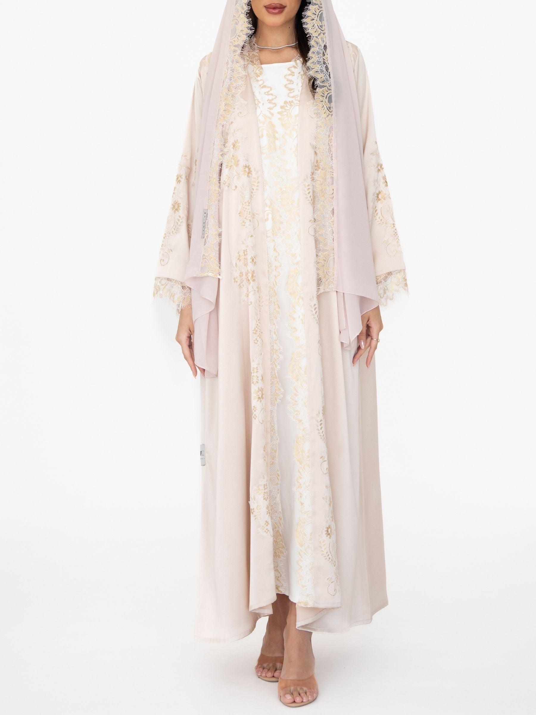 Liora (Beige Abaya)
