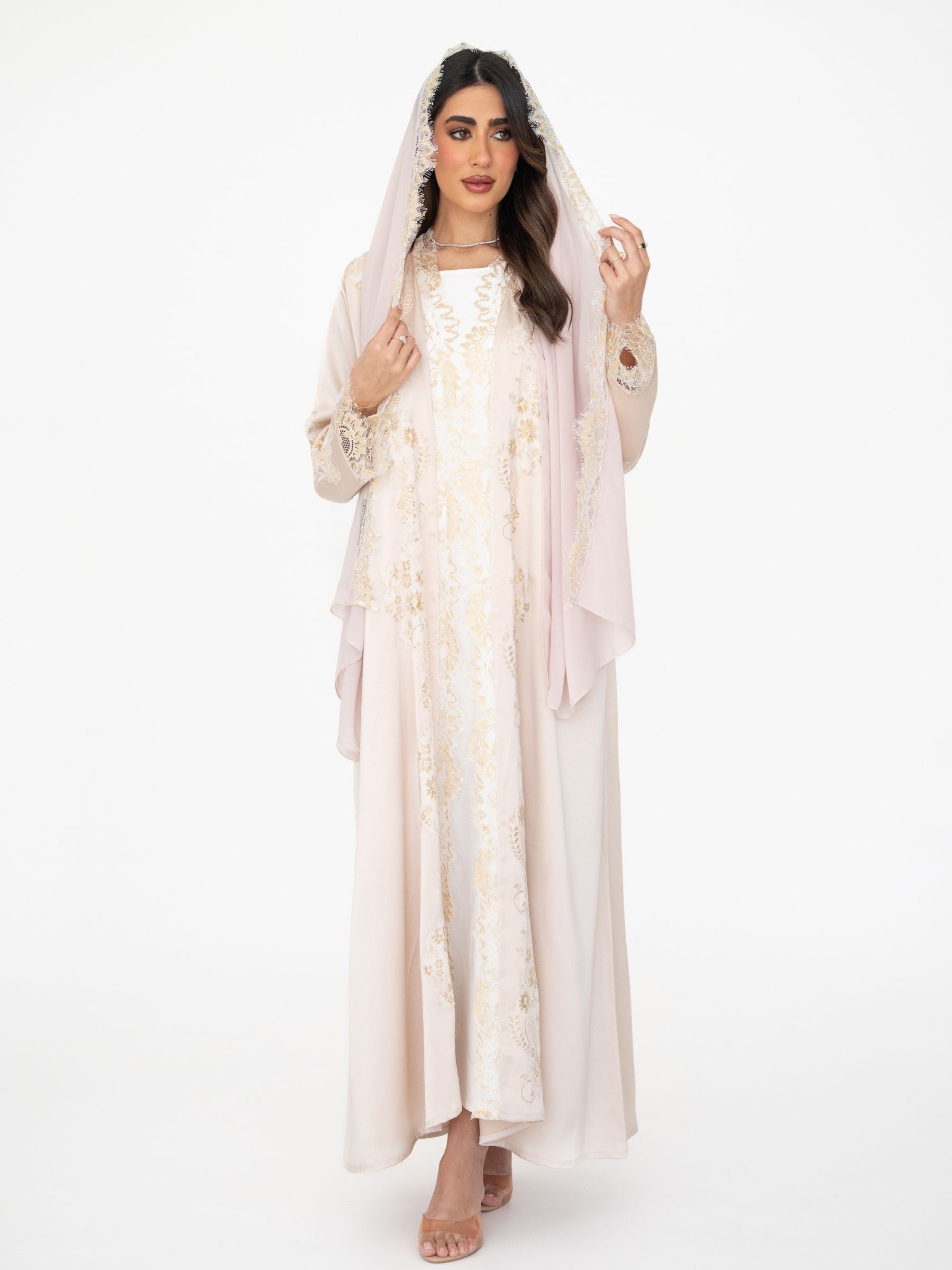 Liora (Beige Abaya)